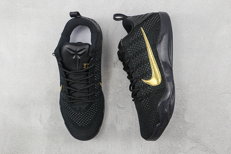 Kobe 11 Elite Low Pale Horse Lr Black/Black/Metallic Gold 15