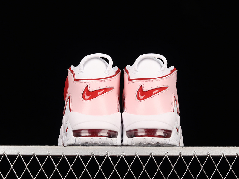 Air More Uptempo 96 Qs White/Varsity Red-White 11