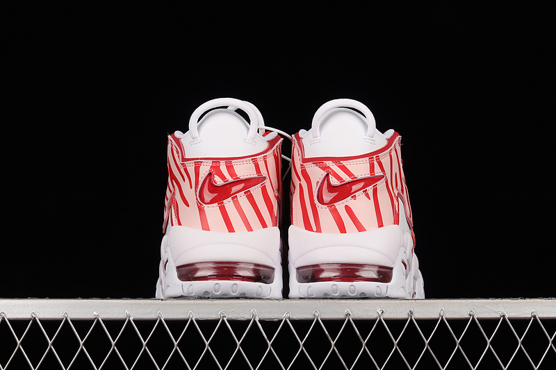 Air More Uptempo White/Varsity Red/White 3