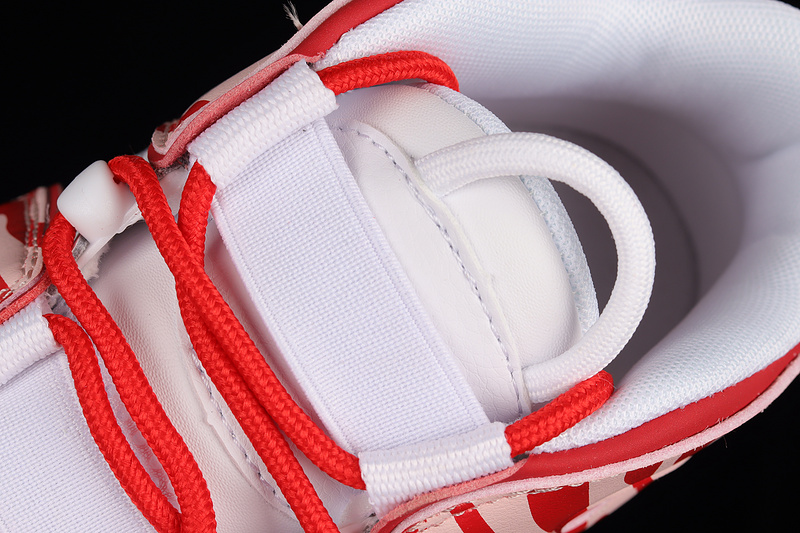 Air More Uptempo White/Varsity Red/White 23