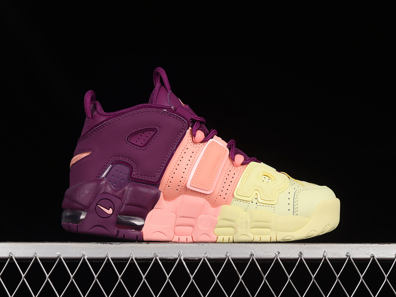 Air More Uptempo Gs Lucky Charms Citron/Pink/Bright Purple-Night Grape Style 9