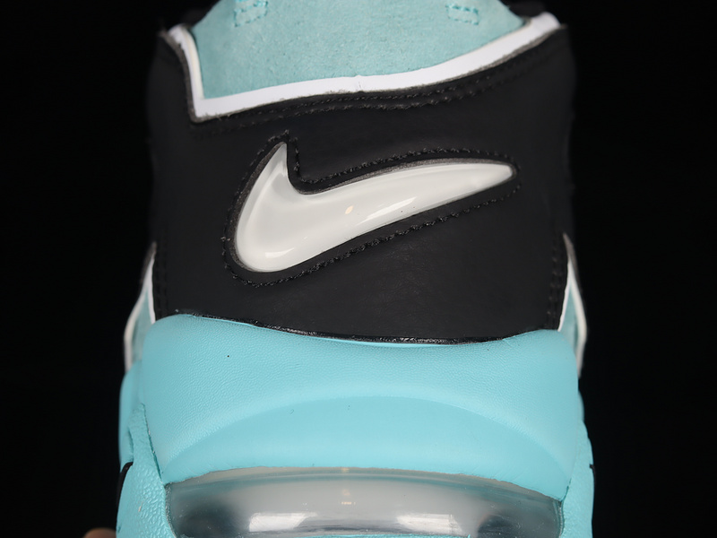 Air More Uptempo 96 Qs Light Aqua/Black/White 5