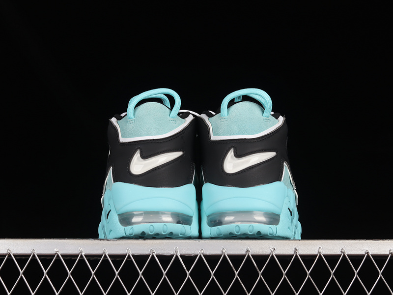 Air More Uptempo 96 Qs Light Aqua/Black/White 27