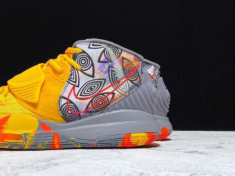 Kyrie 6 Preheat Collection Beijing Orange/Multi-Color 3