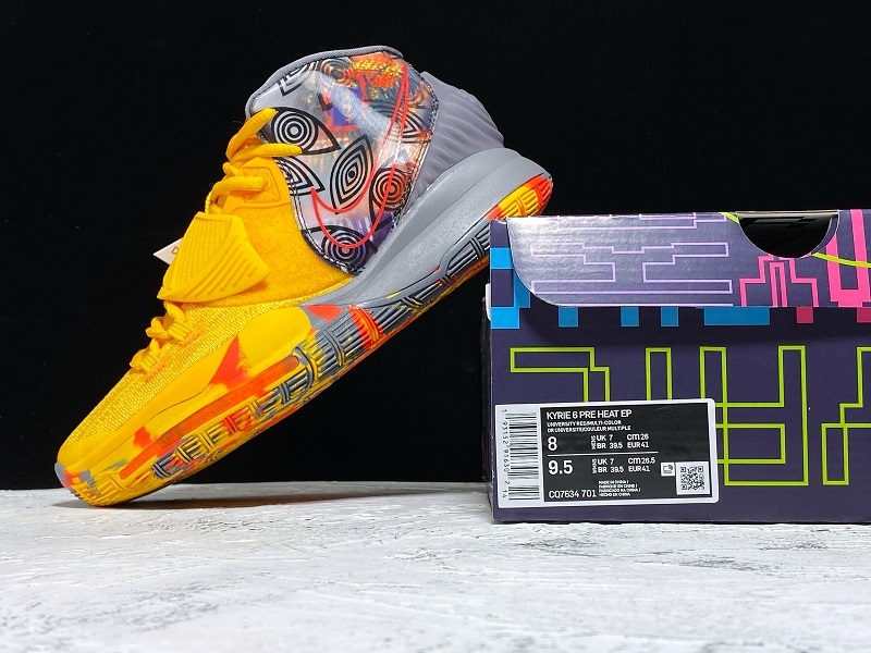 Kyrie 6 Preheat Collection Beijing Orange/Multi-Color 23