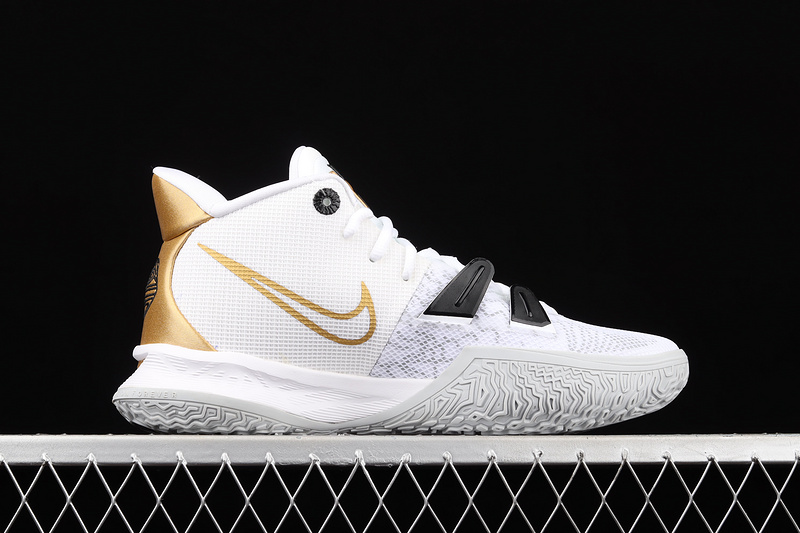 Kyrie 7 Ep White/Black/Metallic Gold 25