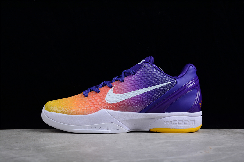 Kobe 6 Low White/Yellow/Purple 19