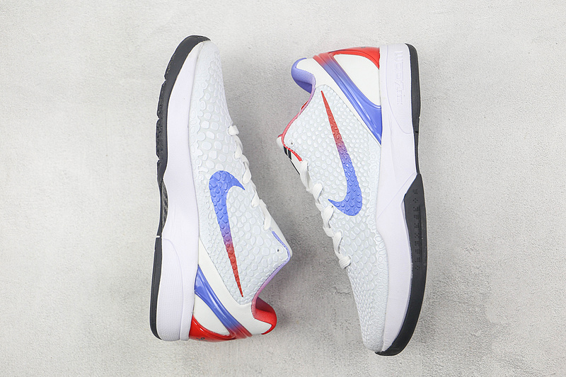 Zoom Kobe 6 Protro White/Blue/Red 5