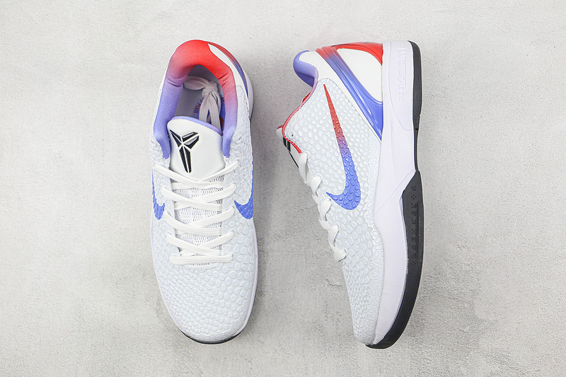 Zoom Kobe 6 Protro White/Blue/Red 9