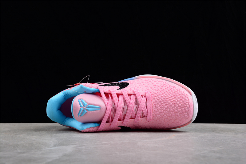 Kobe Vi Protro Pinkfire/Blue/Black-White 9