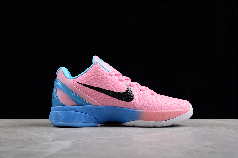 Kobe Vi Protro Pinkfire/Blue/Black-White 23