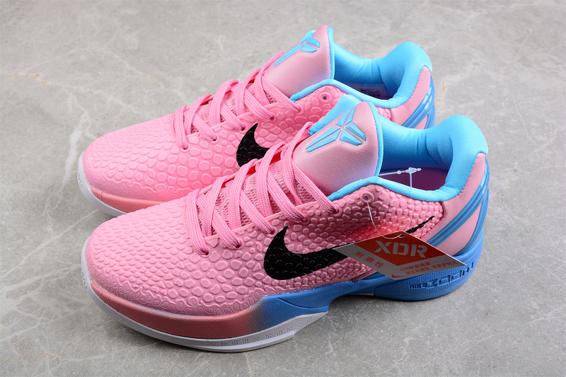 Kobe Vi Protro Pinkfire/Blue/Black-White 25