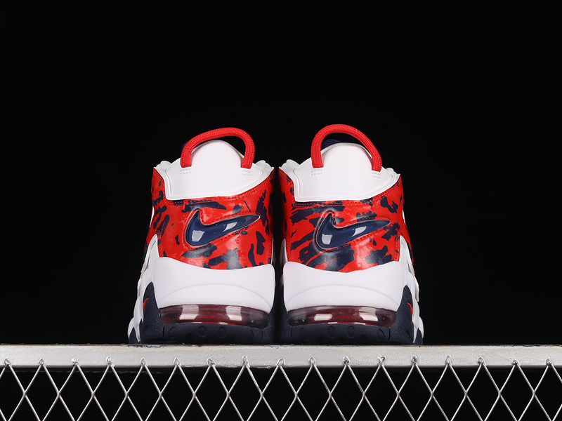 Air More Uptempo White/University Red/Blue Void 13