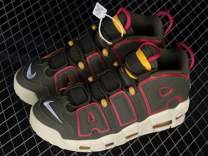 Air More Uptempo Cargo Khaki/Light Marine 27