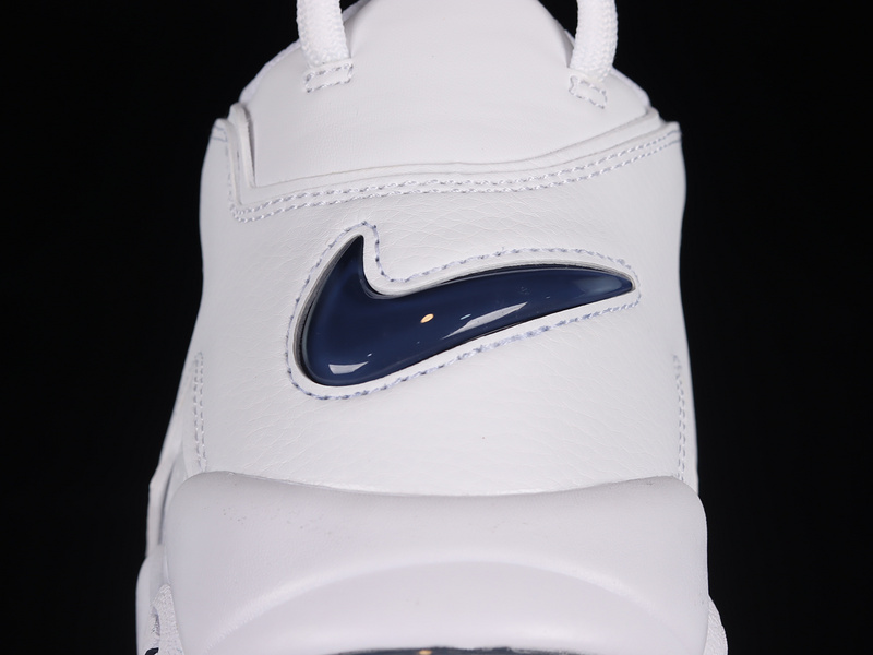 Air More Uptempo White/Midnight Navy/White 7