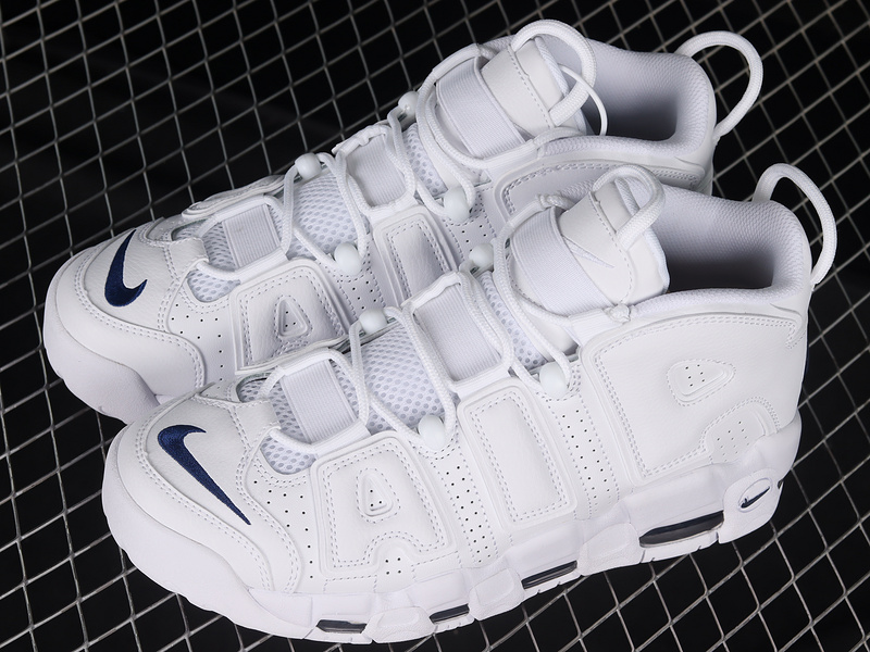 Air More Uptempo White/Midnight Navy/White 29