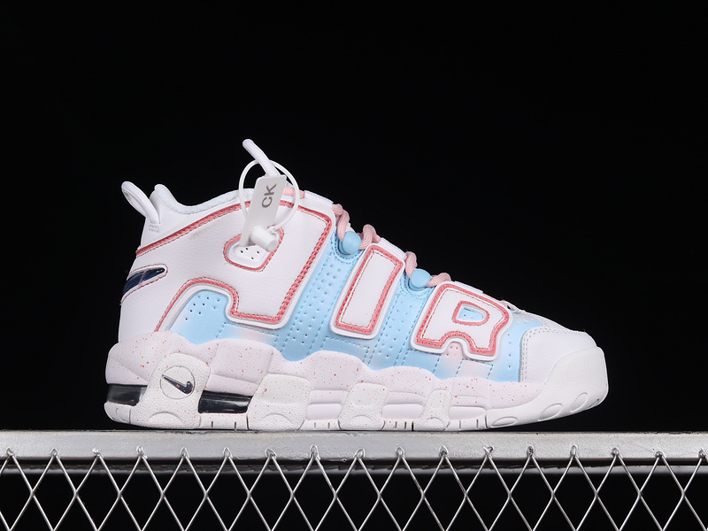 Air More Uptempo 96 Qs White/Light Pink/Sky Blue-Black 11