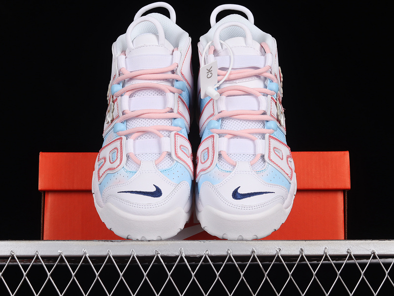 Air More Uptempo 96 Qs White/Light Pink/Sky Blue-Black 21