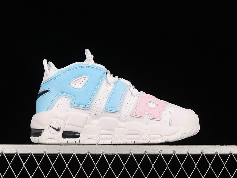 Air More Uptempo 96 White/Pink/Sky Blue 11