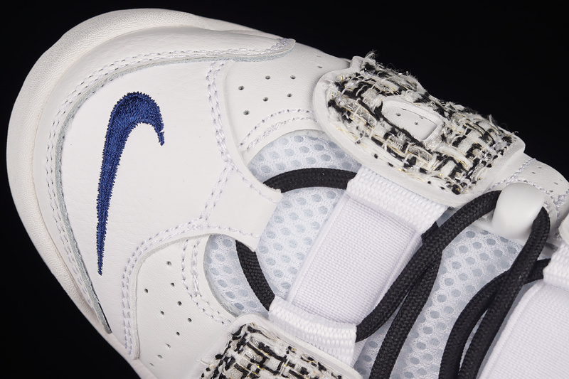 Air More Uptempo White/Midnight Navy/Black 5