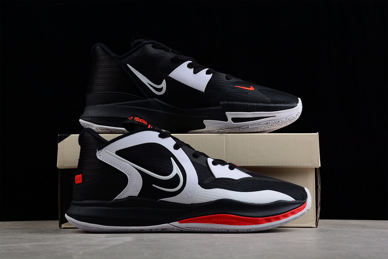 Kyrie Low 5 Bred Black/Chile Red/White 3