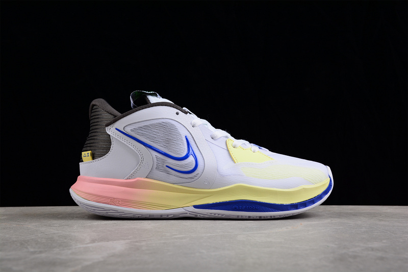 Kyrie Low 5 Ep White/Light Yellow/Royal/Pink 3