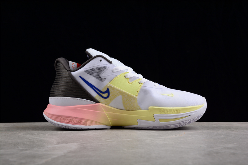 Kyrie Low 5 Ep White/Light Yellow/Royal/Pink 25