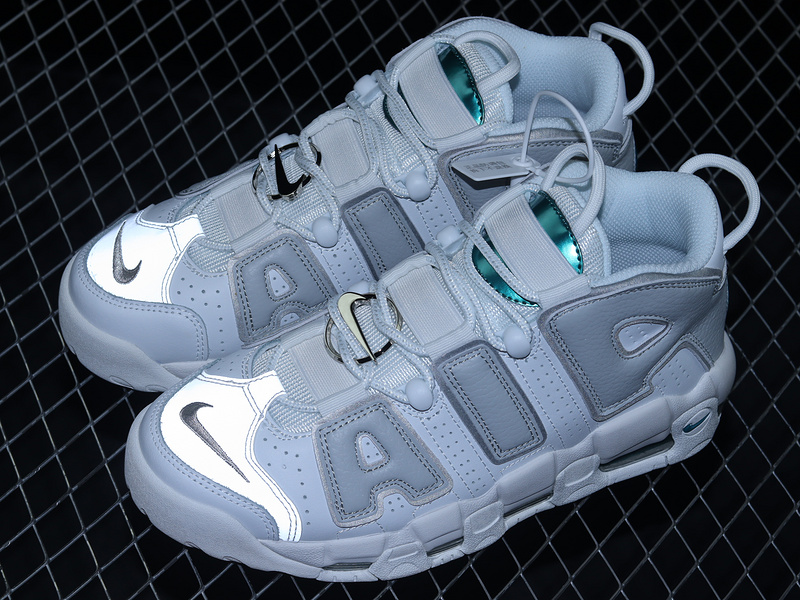 Air More Uptempo Metallic Teal Summit White/Grey Fog/Bright Spruce/Grey Fog 29