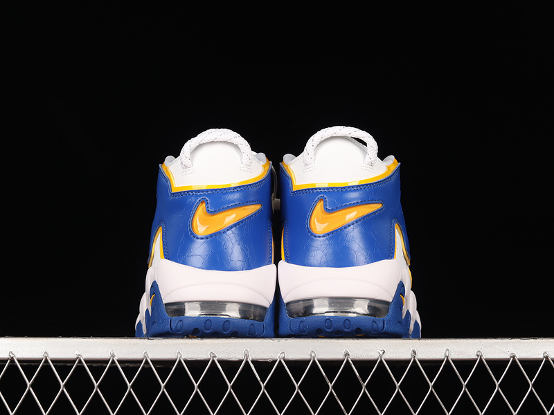 Air More Uptempo 96 Qs White/Blue/Yellow 9