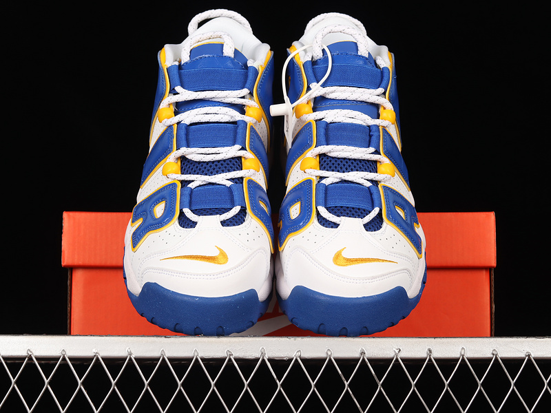 Air More Uptempo 96 Qs White/Blue/Yellow 27