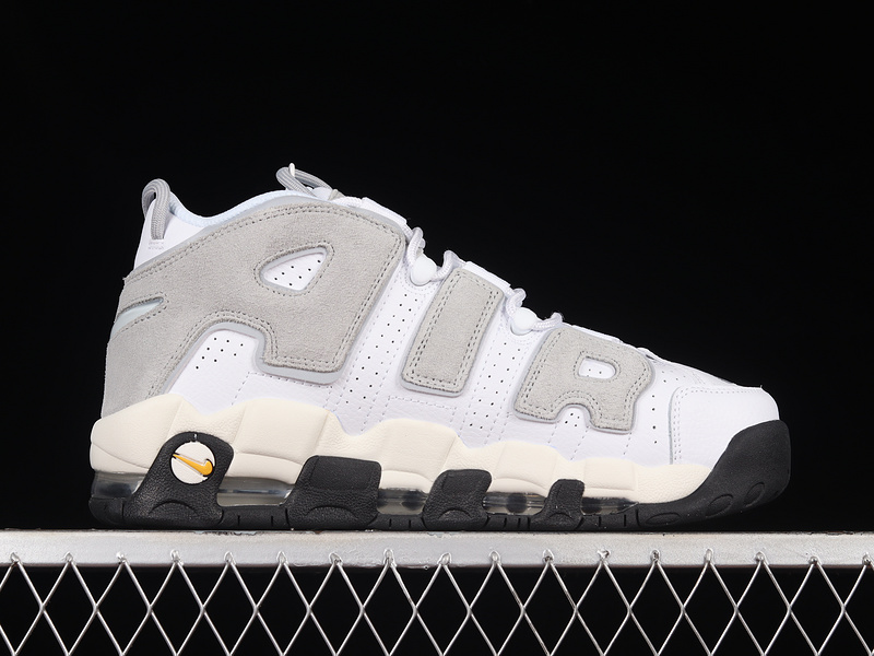 Air More Uptempo 96 White/Pure Platinum/Wolf Grey/Solar Flare 11