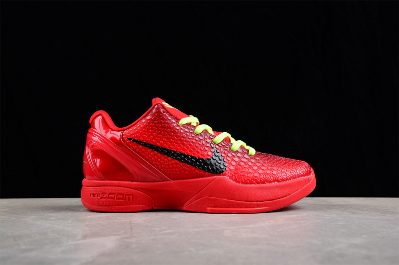 Kobe 6 Protro Reverse Grinch Red/Green 21