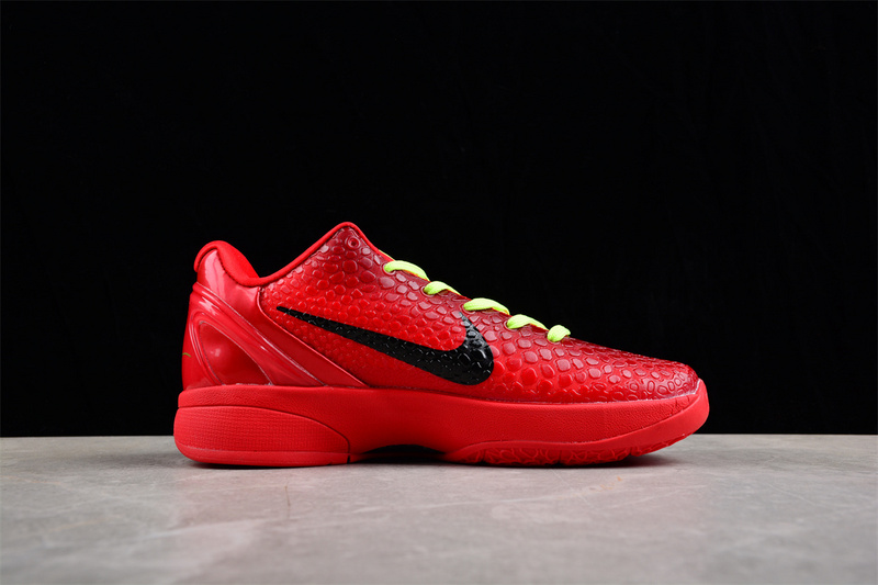 Kobe 6 Protro Reverse Grinch Red/Green 23