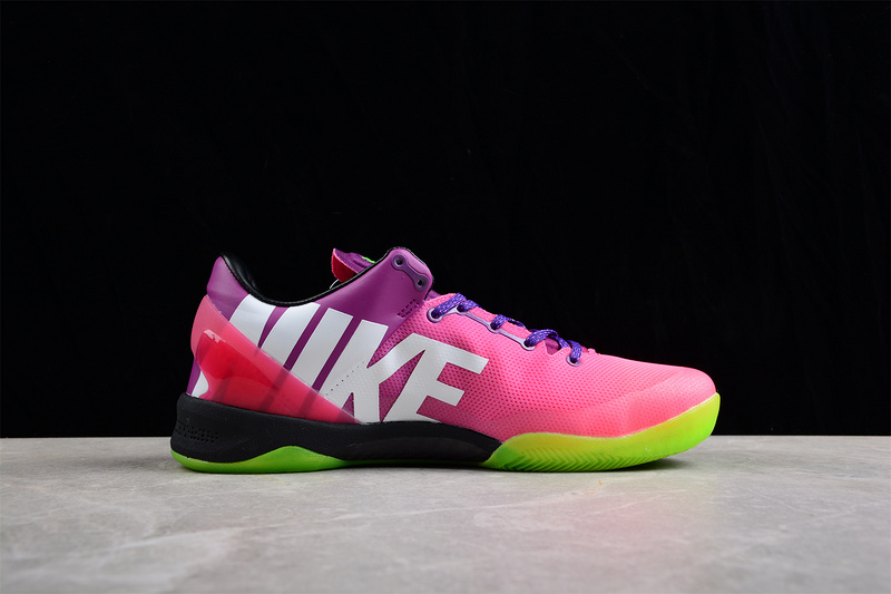 Kobe 8 System Mambacurial Pink/Green/Purple-White 15