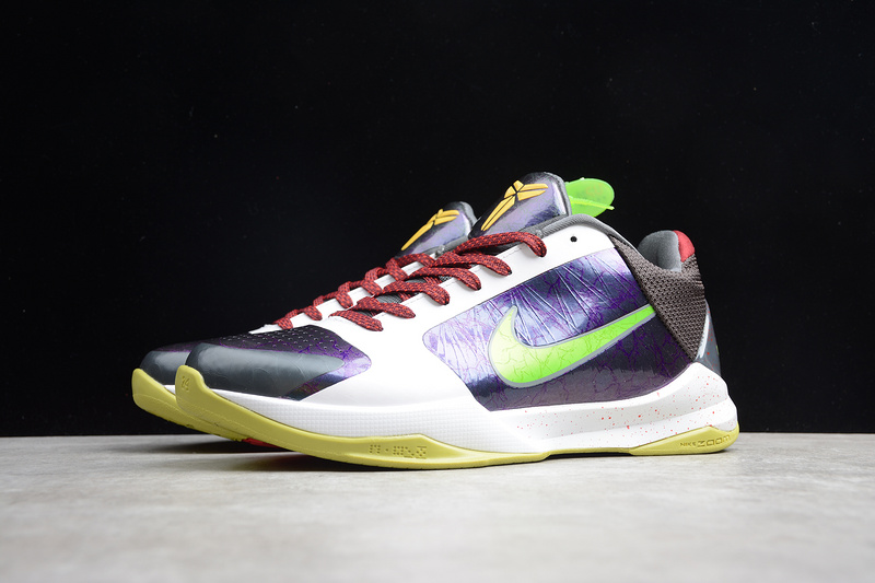 Zoom Kobe 5 Joker Purple/Cyber-White-Black 3