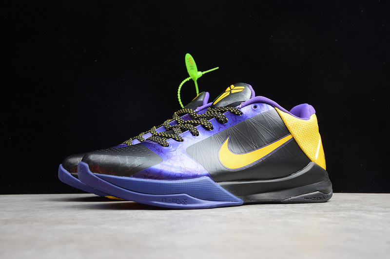 Zoom Kobe 5 X Black/Desol-Varsity Purple 13