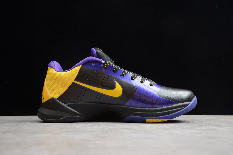 Zoom Kobe 5 X Black/Desol-Varsity Purple 25