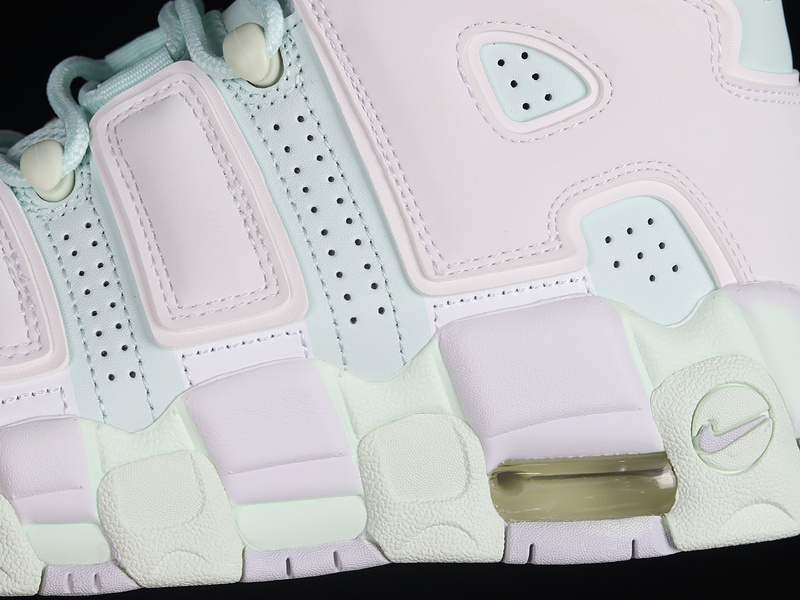 Air More Uptempo Barely Green/White 17