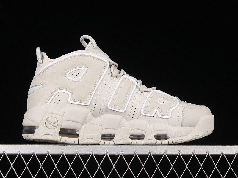 Air More Uptempo Light Bone/White-Light Bone 13