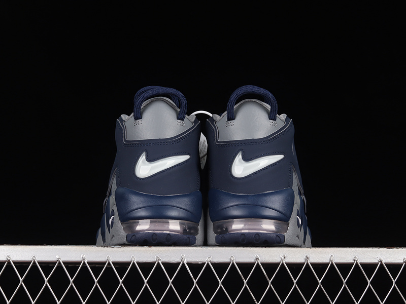 Air More Uptempo Georgetown Cool Grey/White/Midnight Navy 29