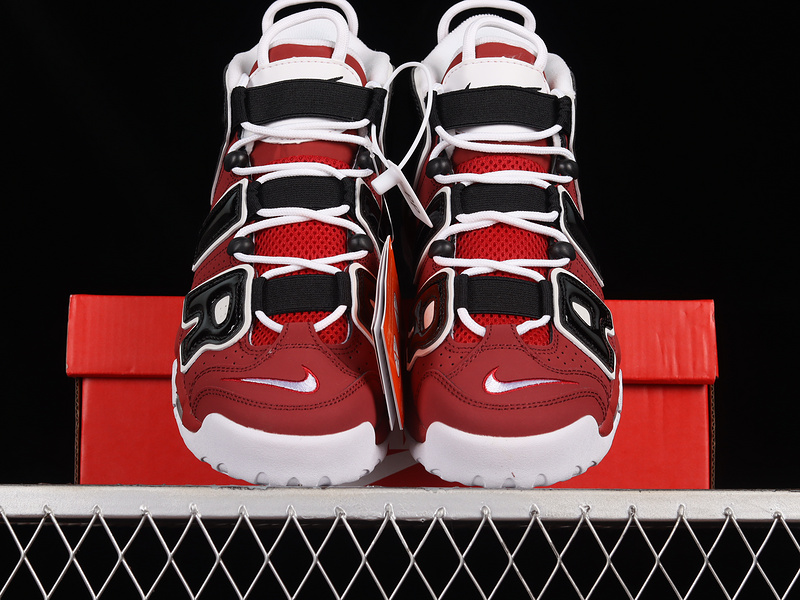 Air More Uptempo Bulls Varsity Red/White/Black 13