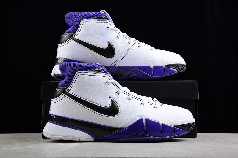 Zoom Kobe 1 Protro 81 Points White/Black/Court Purple 9