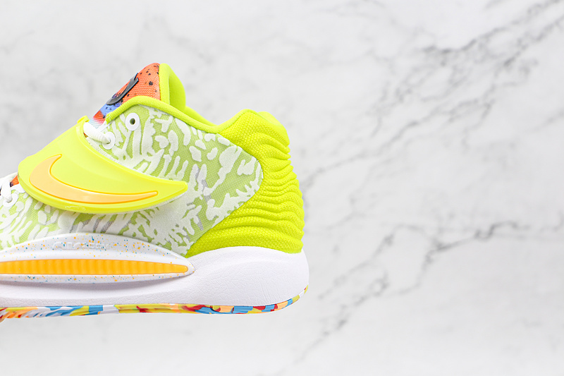 Kd 14 Ep Cyber White/Lime Green-Multi-Color 3