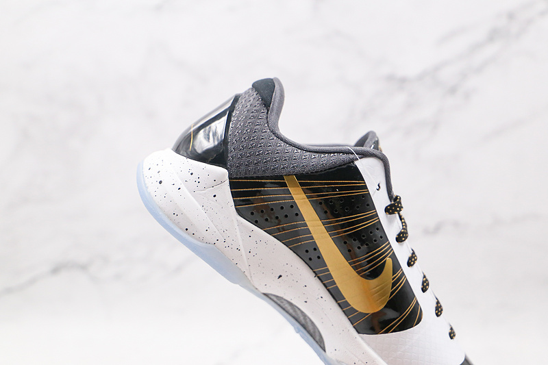 Kobe V Protro Black/White/Gold 21