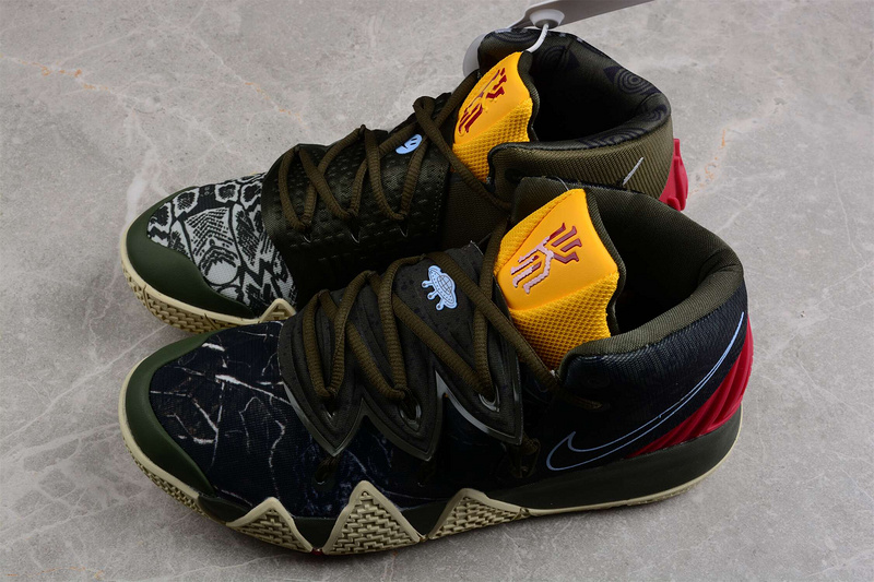 Kyrie Hybrid S2 Ep What The Camo Cargo Khaki/Light Marine/University Gold 19