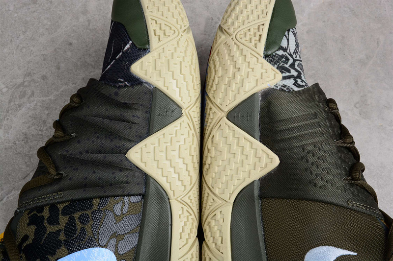 Kyrie Hybrid S2 Ep What The Camo Cargo Khaki/Light Marine/University Gold 23