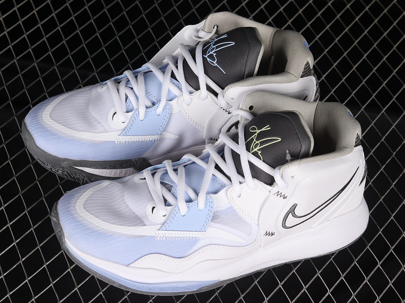 Kyrie 8 Infinity Ep White/Light Marine/Medium Blue/Iron Grey 19