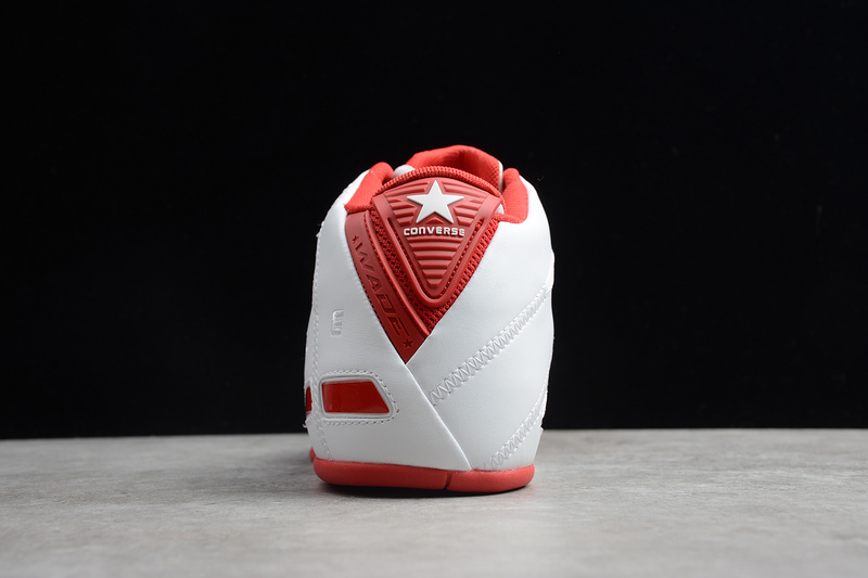 Wade Mid Shoes White/Red 15