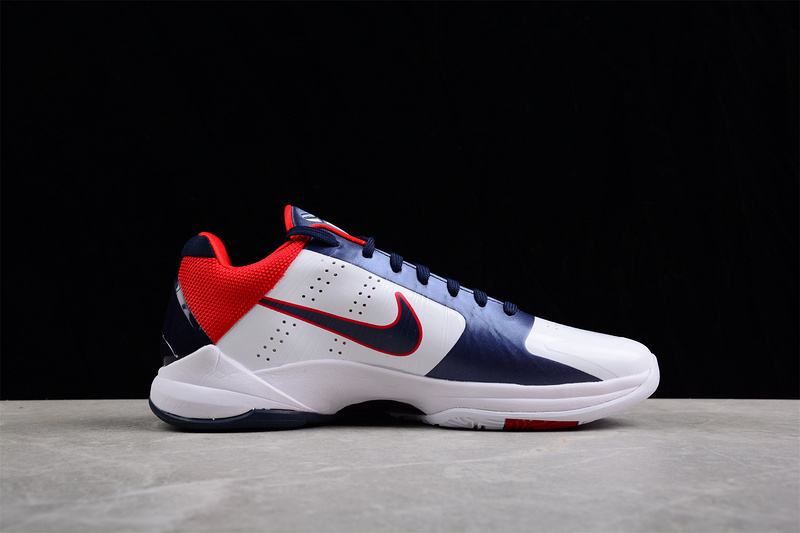 Zoom Kobe V Protro White/Obsidian/Sport Red 21