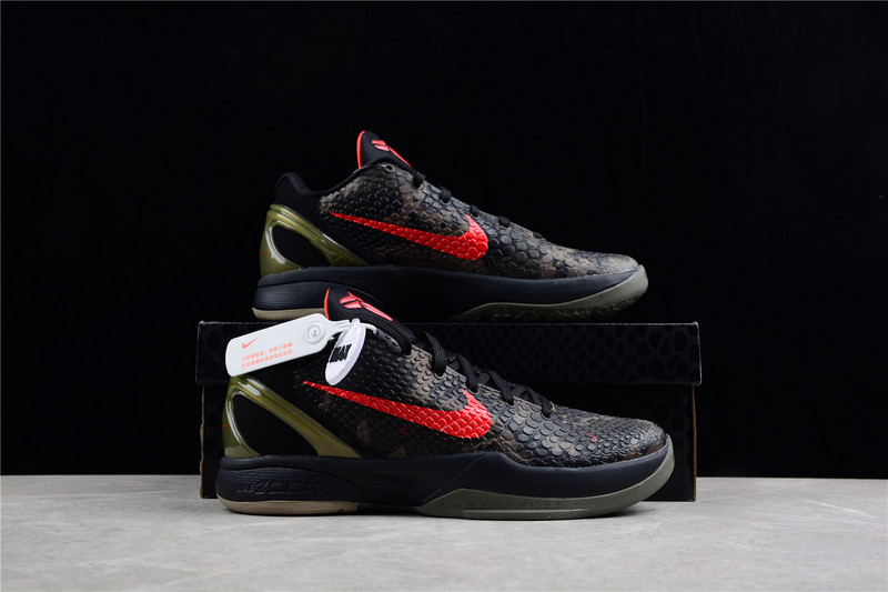 Zoom Kobe 6 Italian Camo Multi-Color/Crimson-Blk-White 23